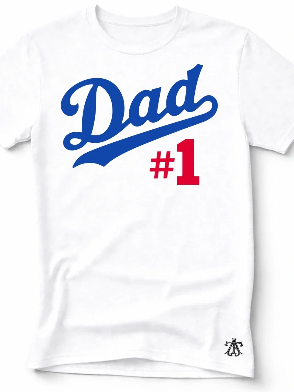 #1 DAD, Los Angeles Baseball themed T-Shirt - Adult & Youth sizes